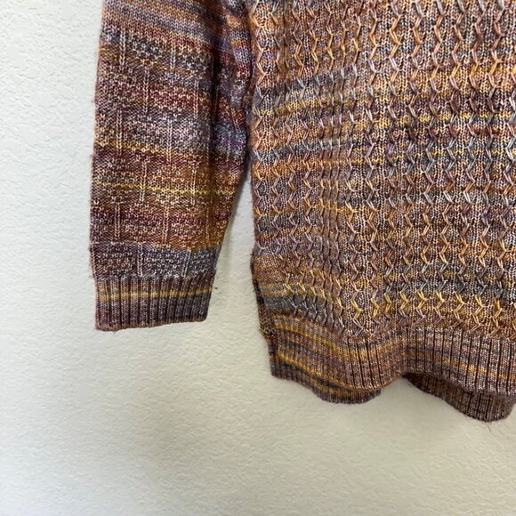 Soft Surroundings Mina Spacedye Knit Pullover Sweater 2ED38 Womens size Medium - Picture 4 of 8